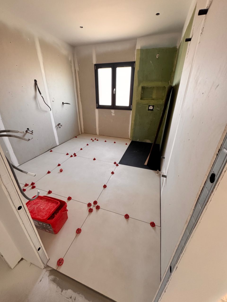 Carrelage SDB étage