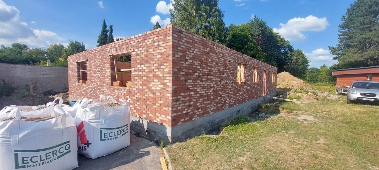 Finalisation des murs