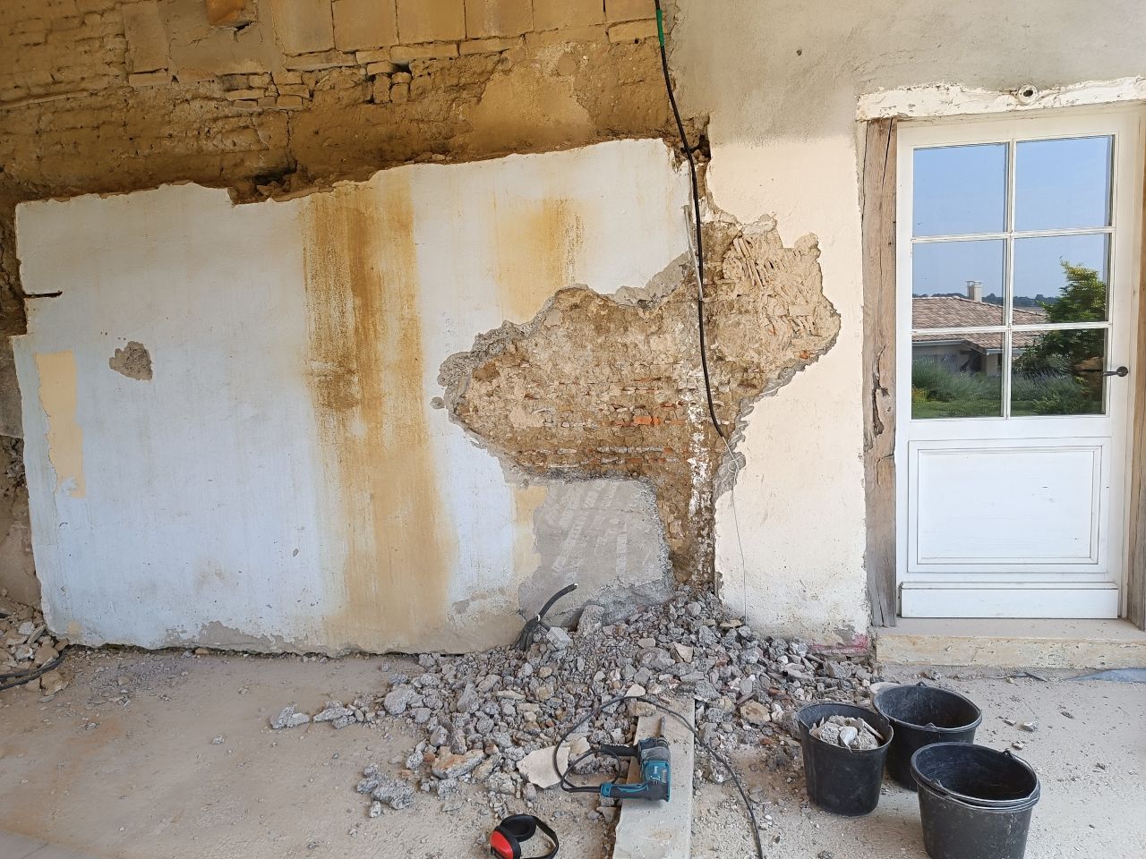 Mur  dtruire