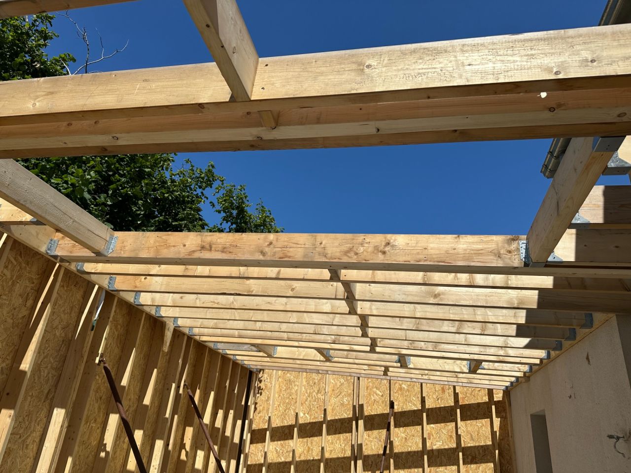 Ouverture pour verrire Velux cuisine