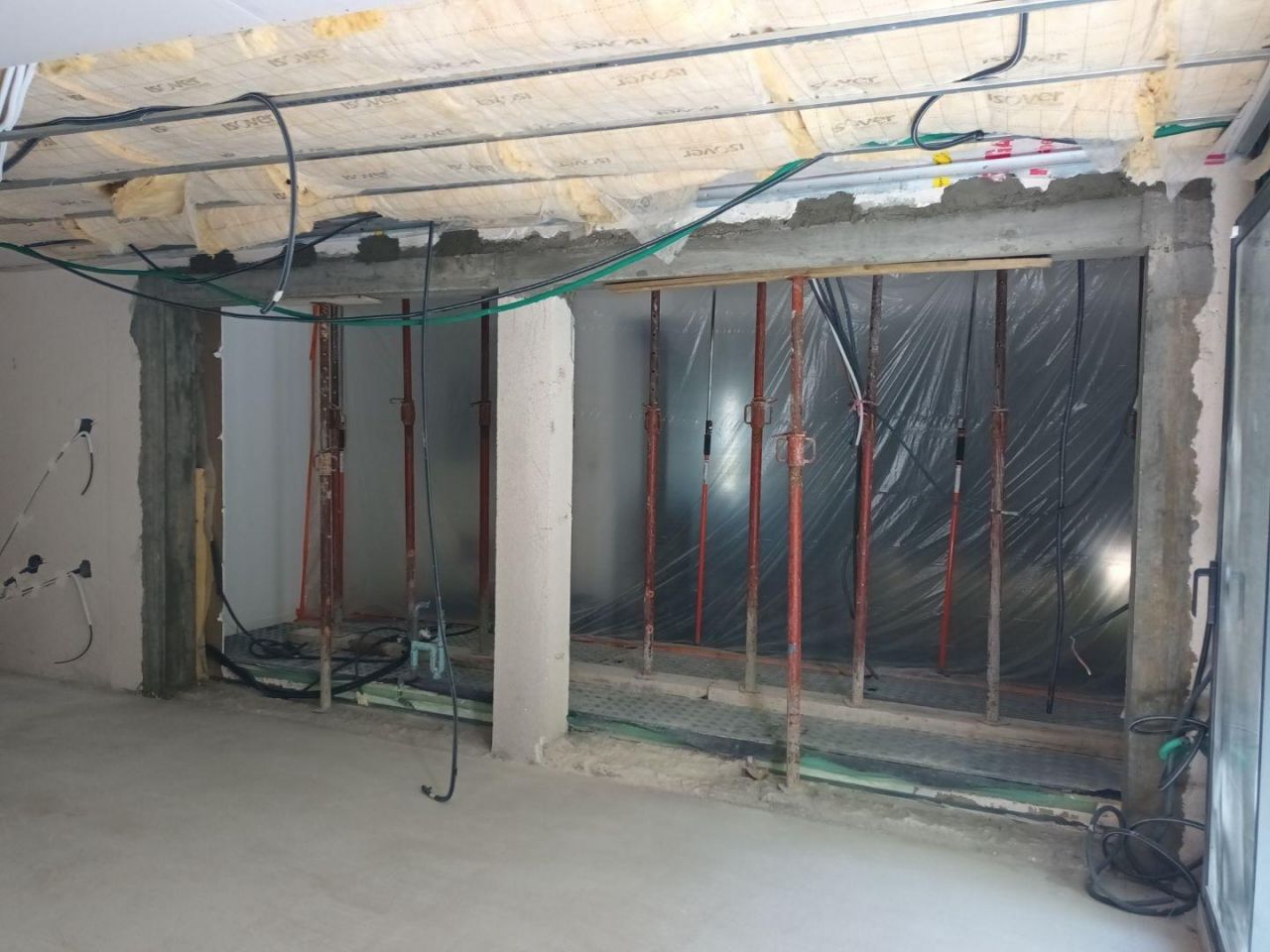 Poutres b�tons suite ouvertures