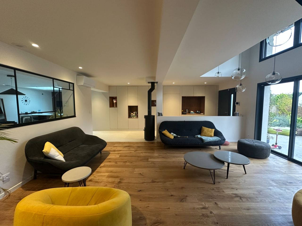 Salon réaménagé