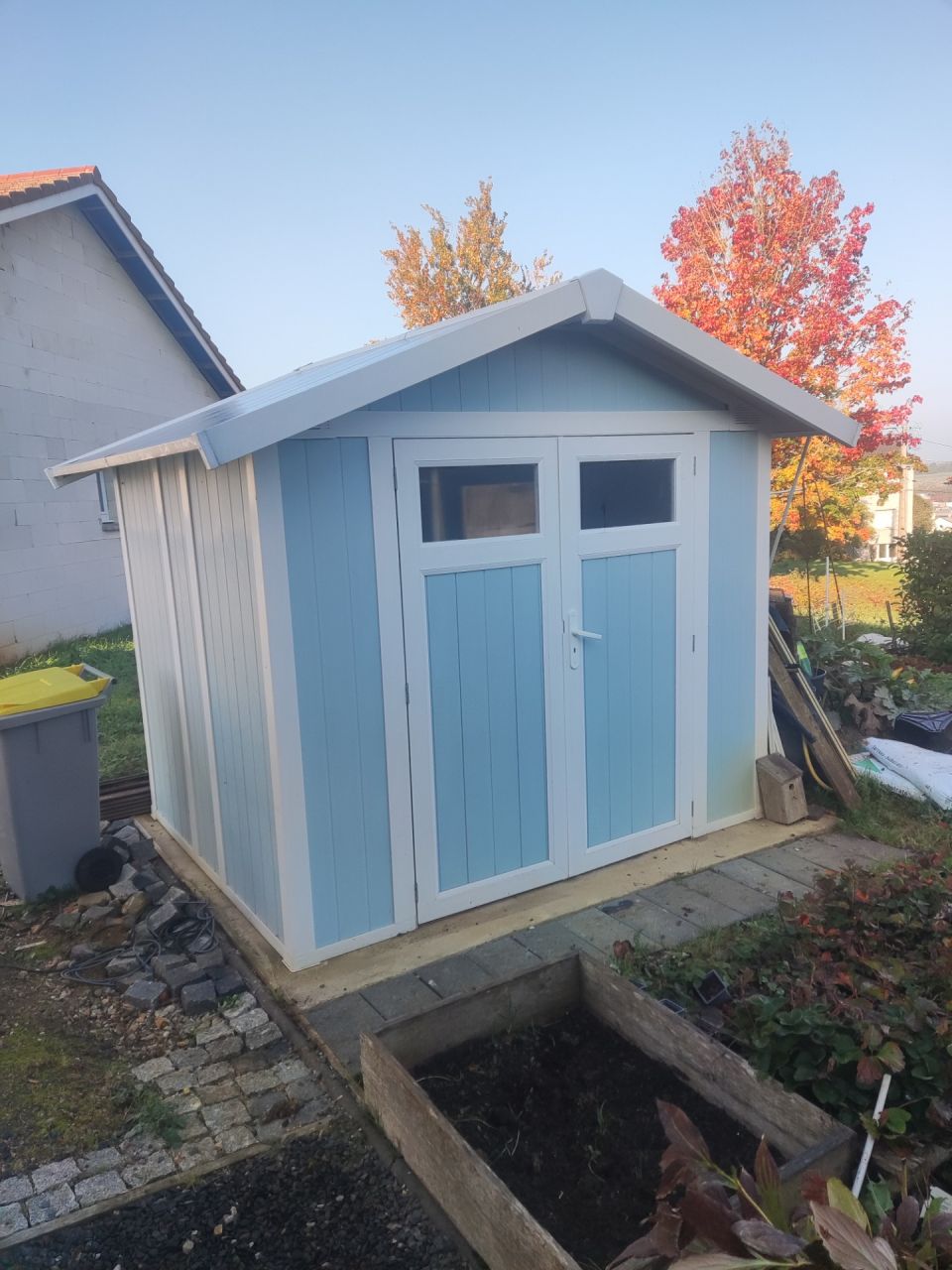 Mon abri 4.99m² Grofilex acheté en avril 2024