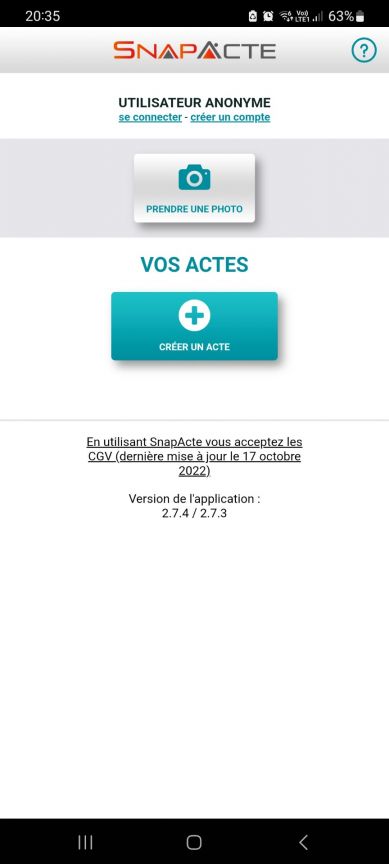 Appli qui remplace un constat d'huissier