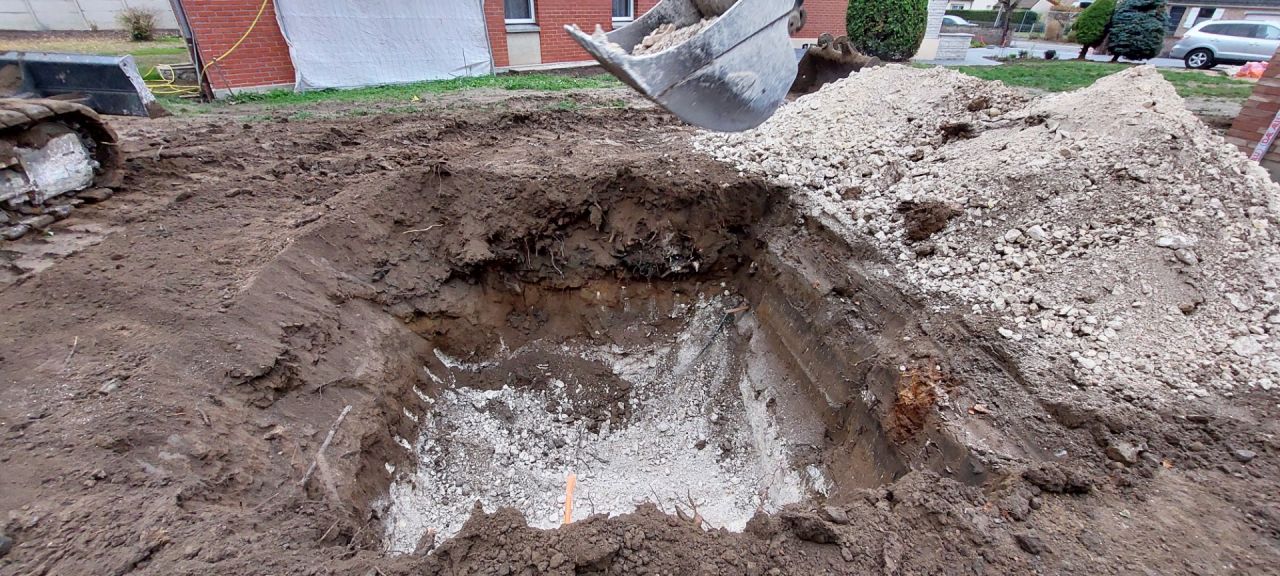 Pour la pose d anneaux pour les eaux pluviales