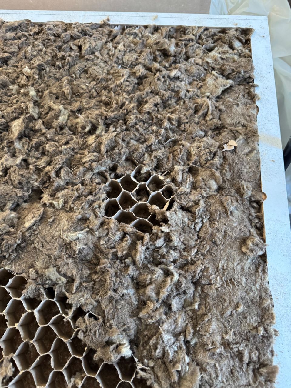 Remplissage de la porte