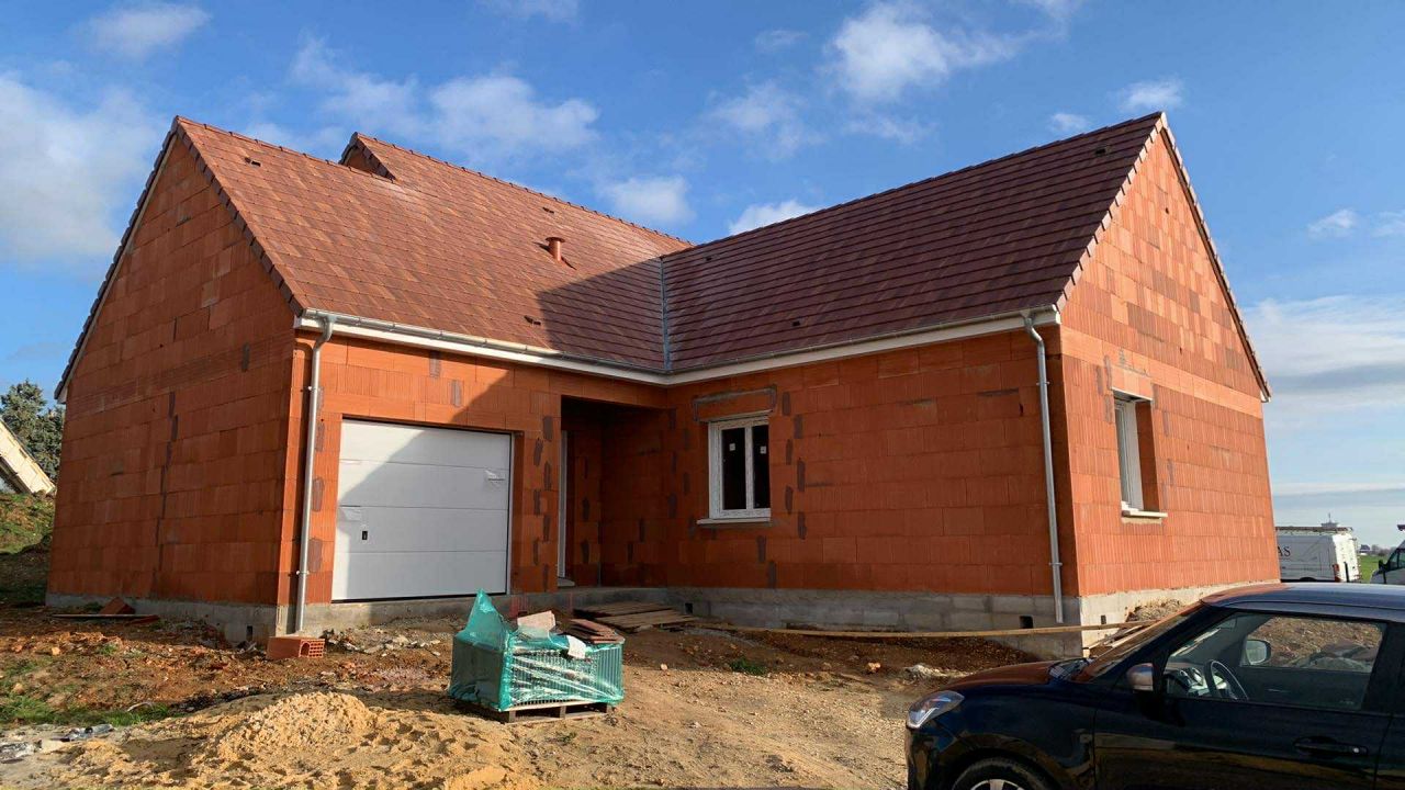 Menuiseries posées. Trêve de fin d'année.