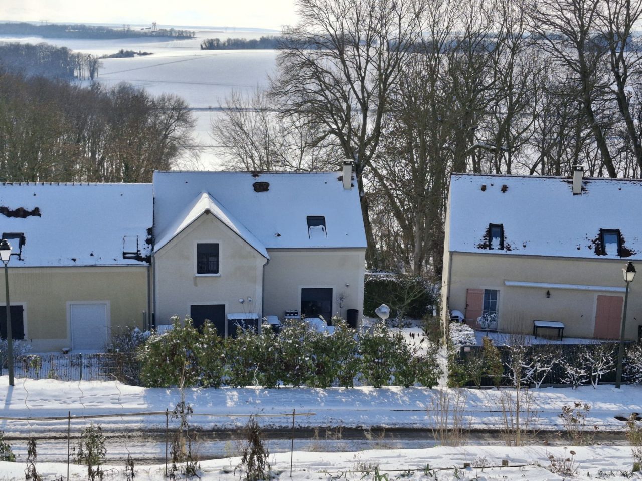 Le Vexin sous la neige
