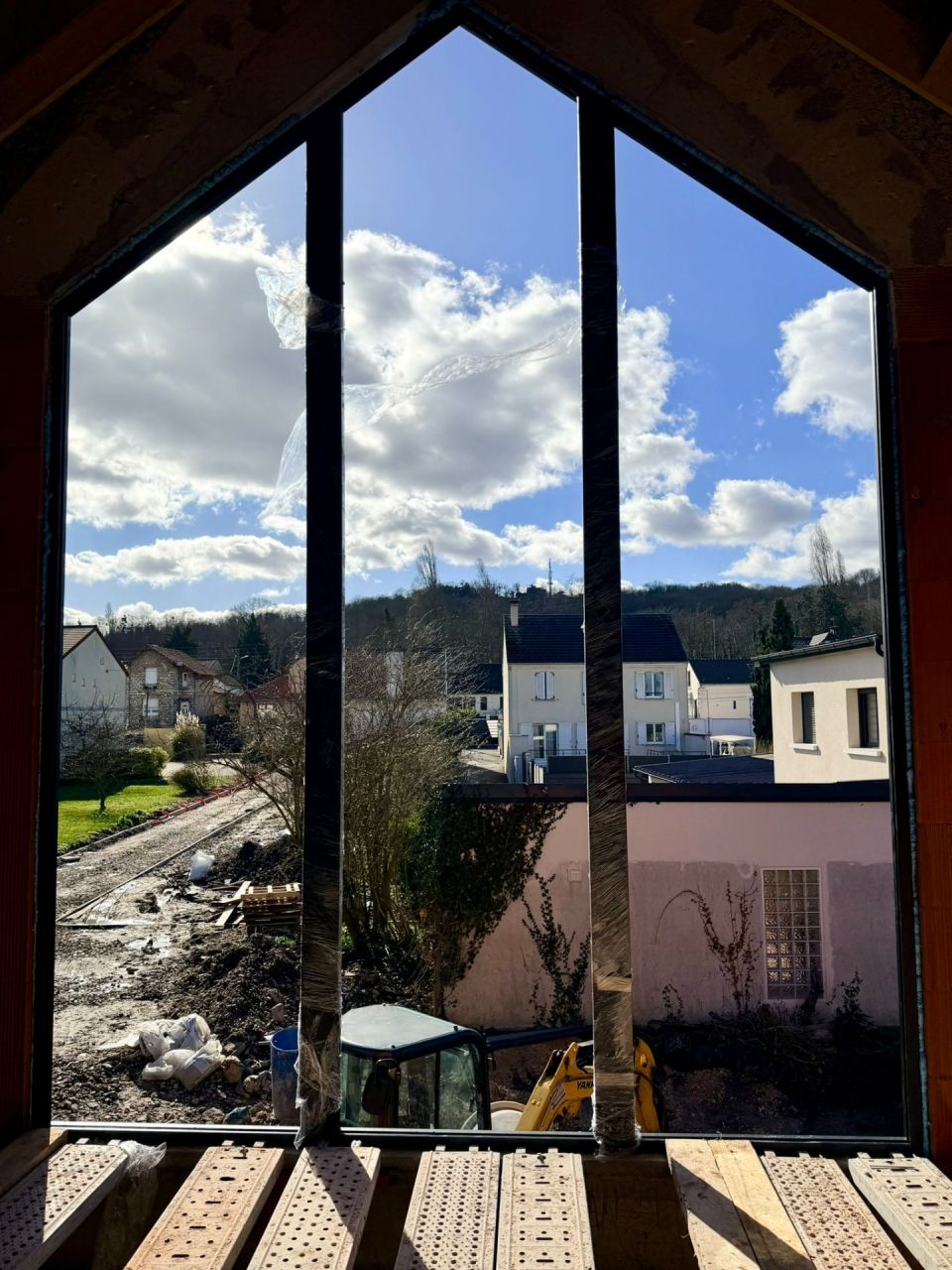 Baie vitr&eacute;e panoramique