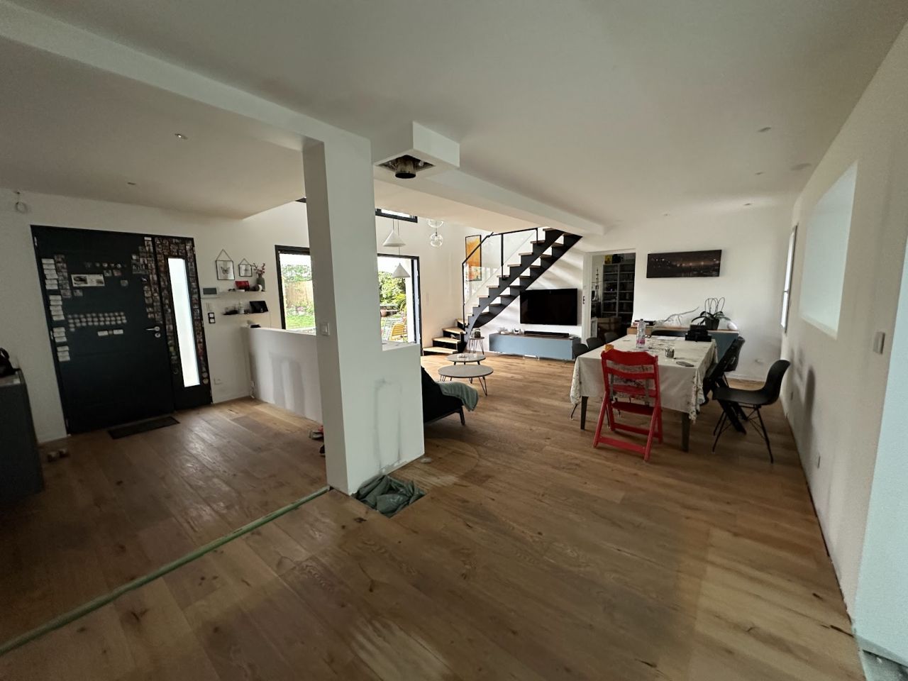 Parquet avant pon�age