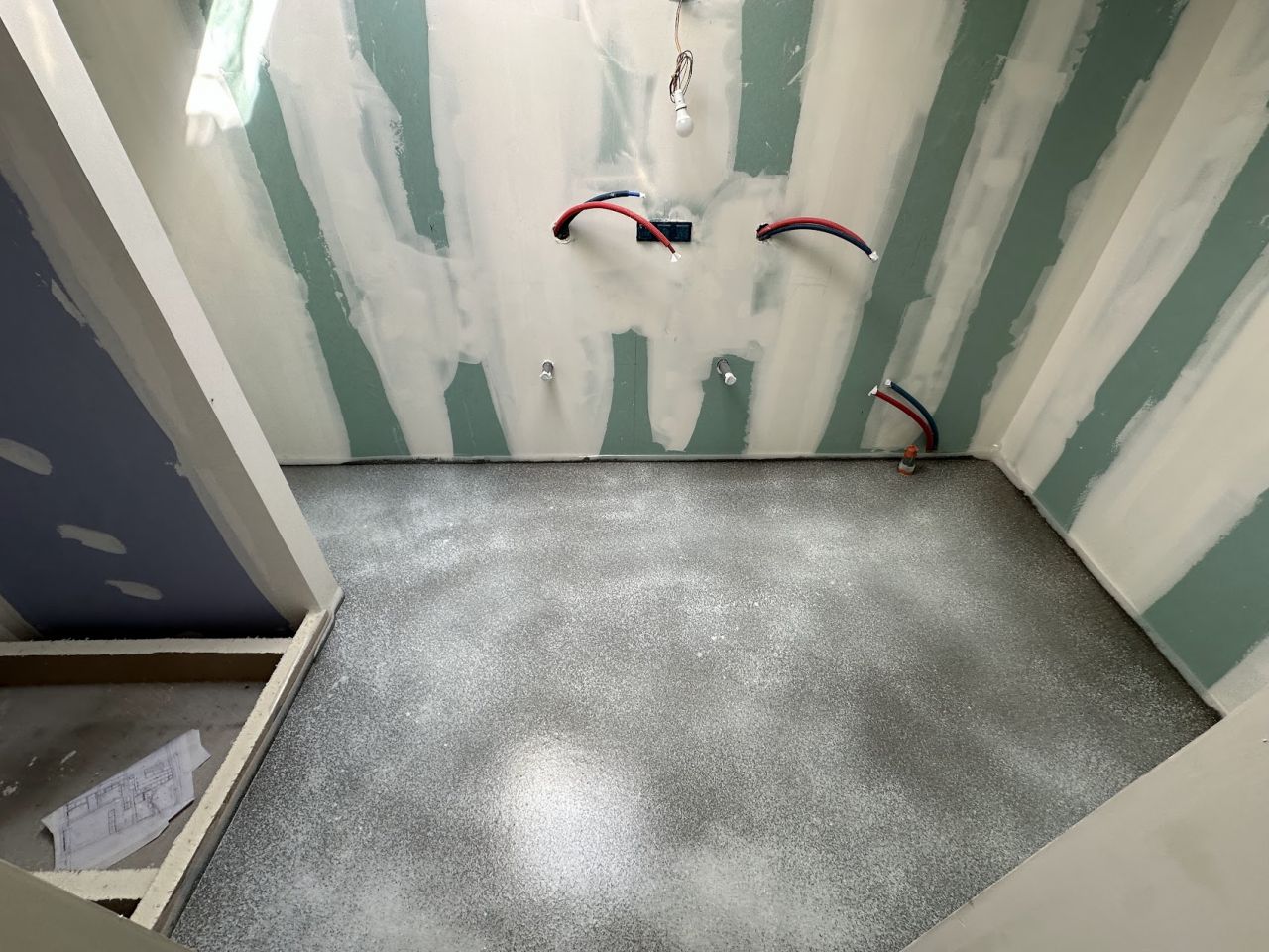 Chappe de la SDB coul�e