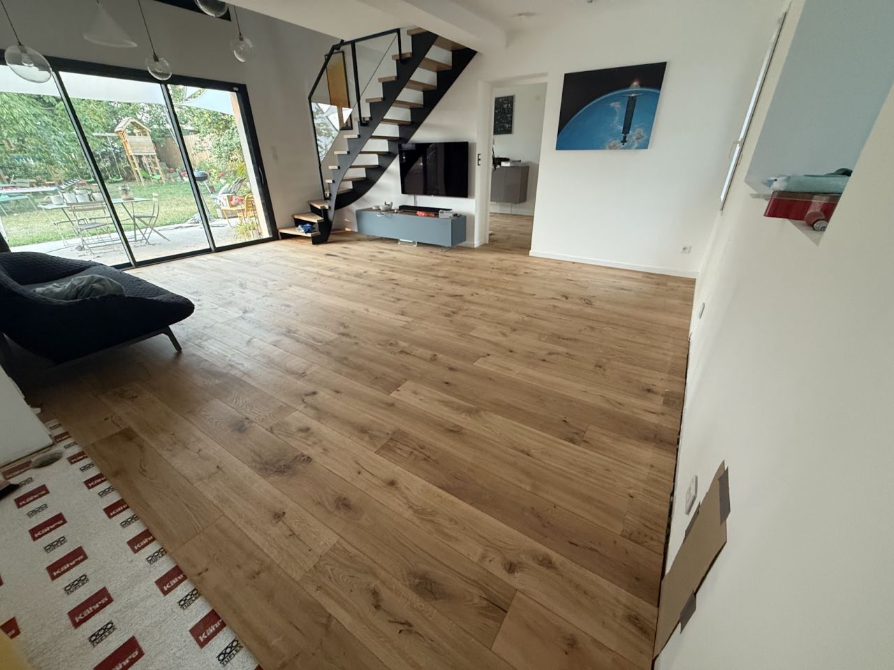 Parquet huil� !