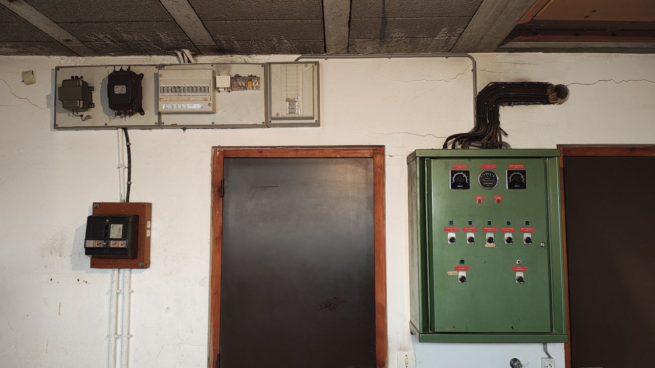 Tableau électrique 1973