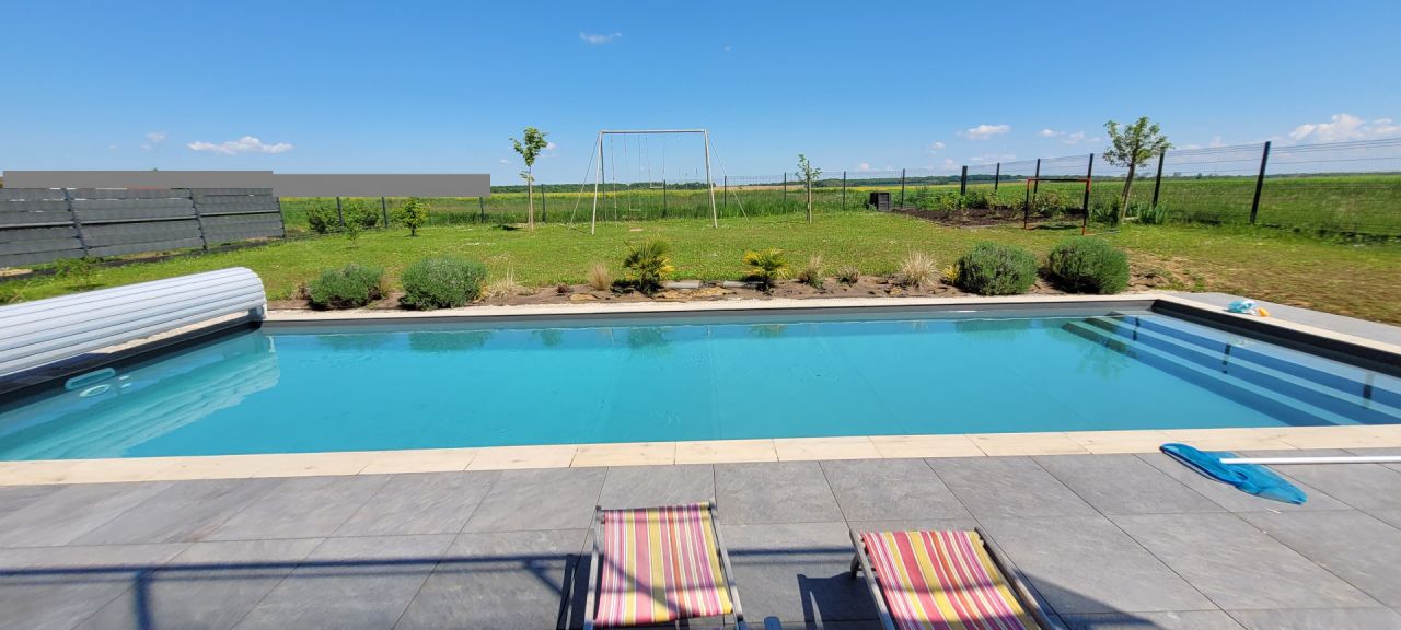 Vue depuis la baie est de la maison