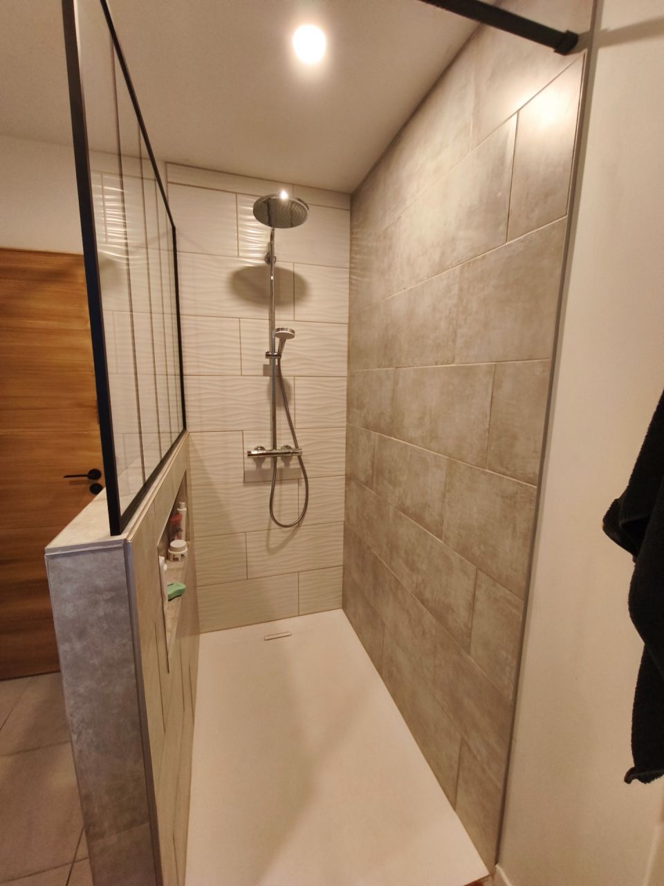 Douche termin&eacute;e