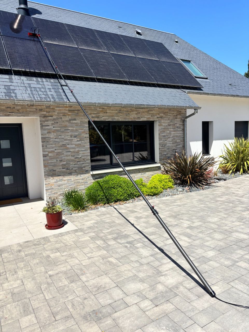 Nettoyage des panneaux solaires