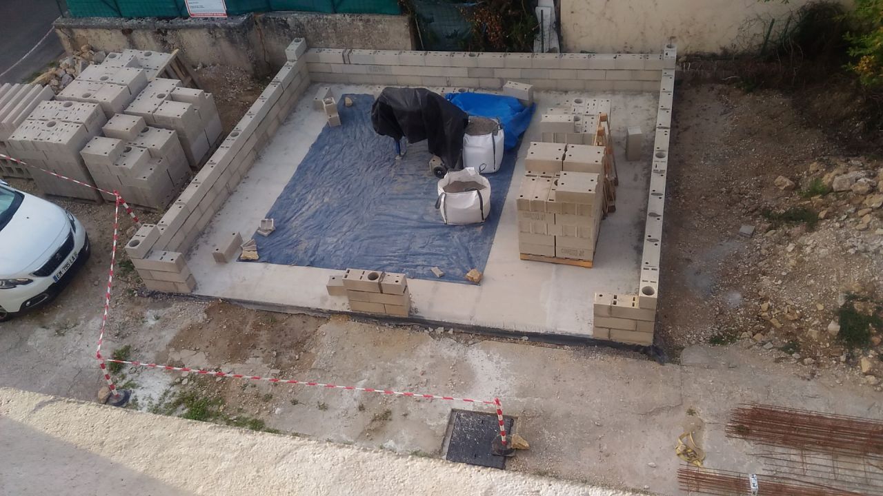 D�but du montage