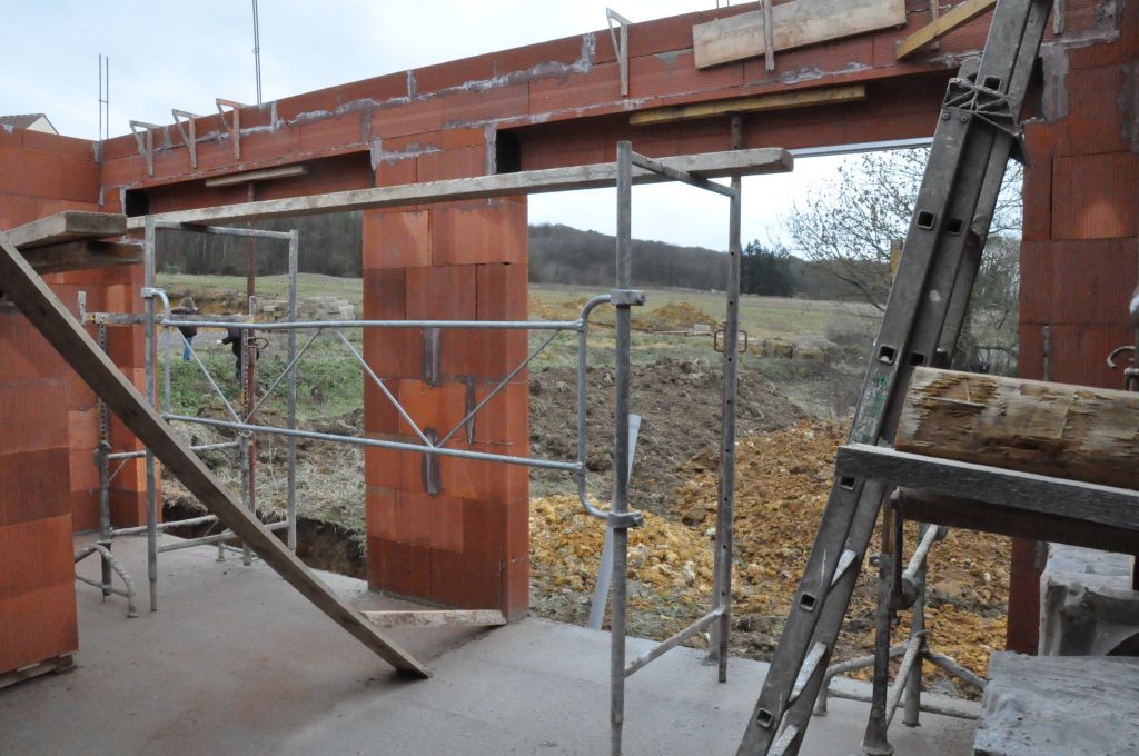 Vue des 2 portes fentres donnant sur la campagne