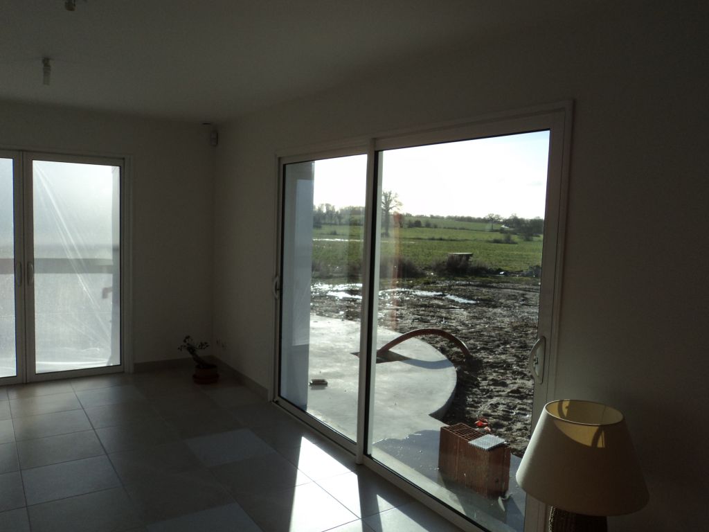 Vu depuis notre salle à manger.