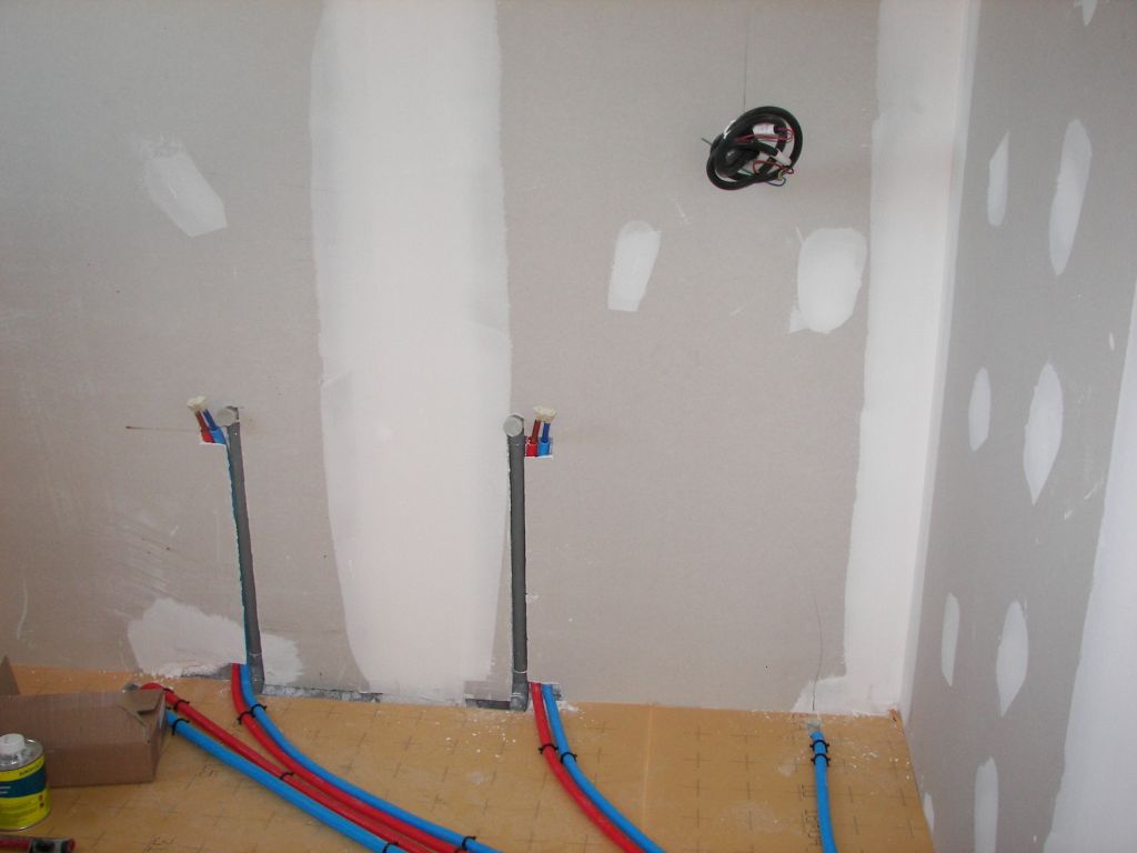 Salle de bain côté vasques
