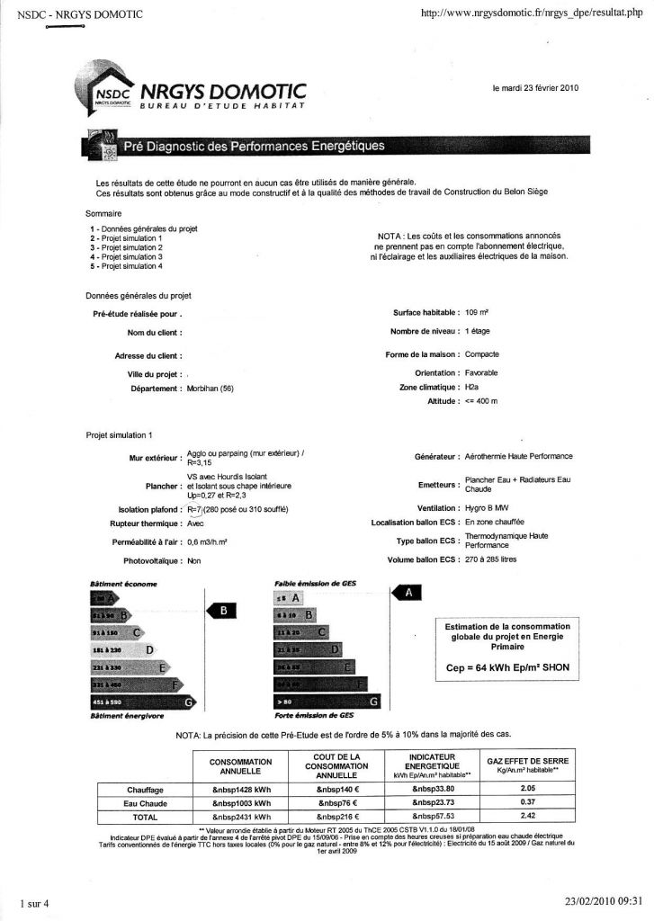 Pr tude thermique