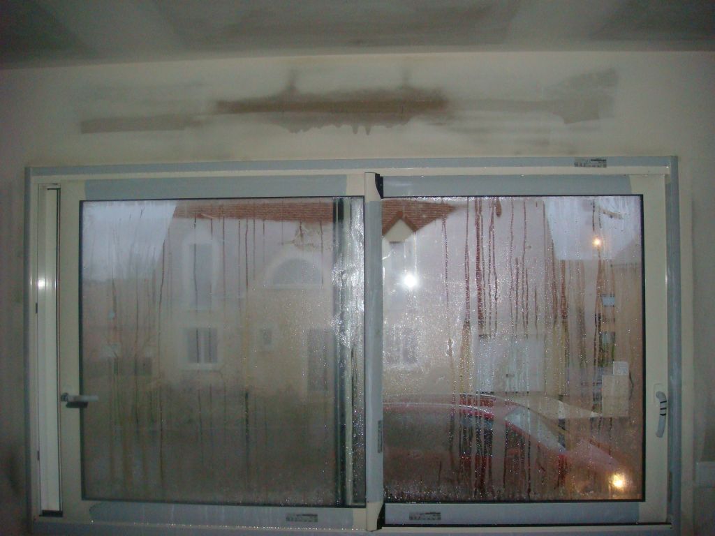Chauffage - condensation après une nuit de chauffage