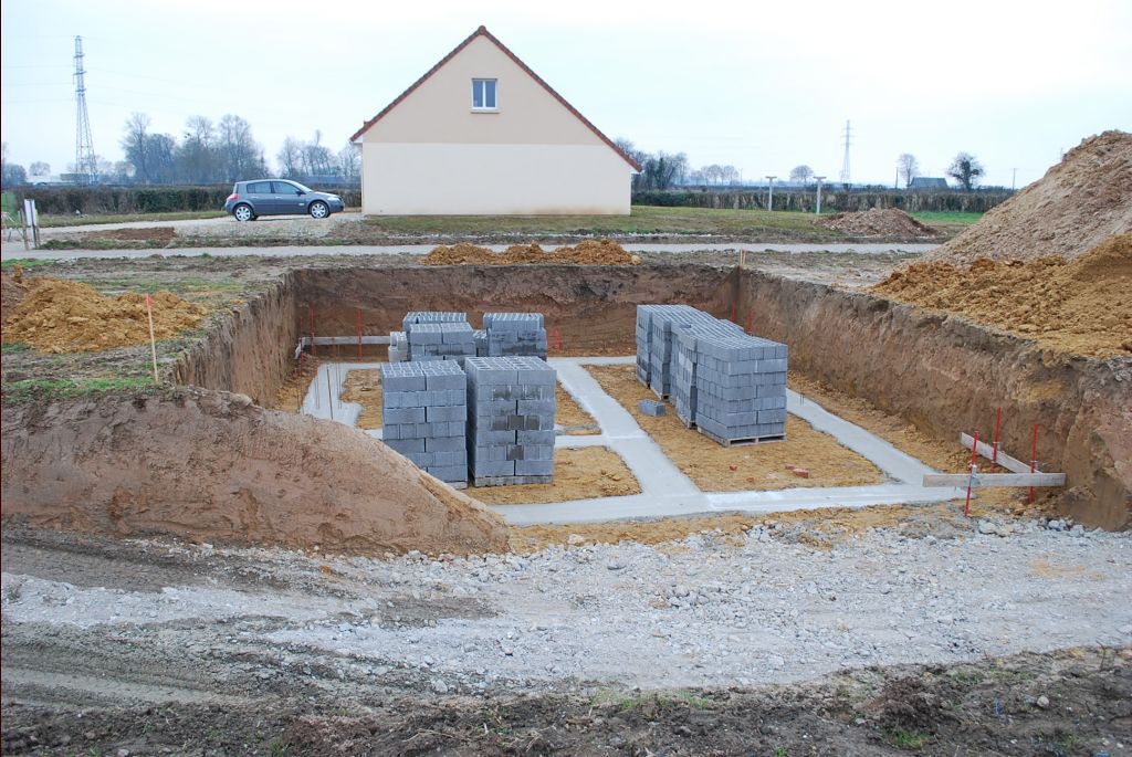 fondations de la maison