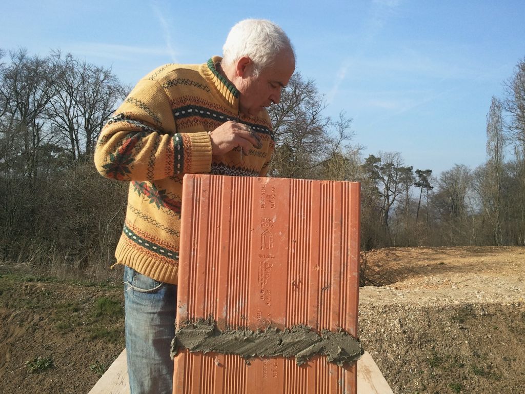 Montage des boisseaux de cheminée