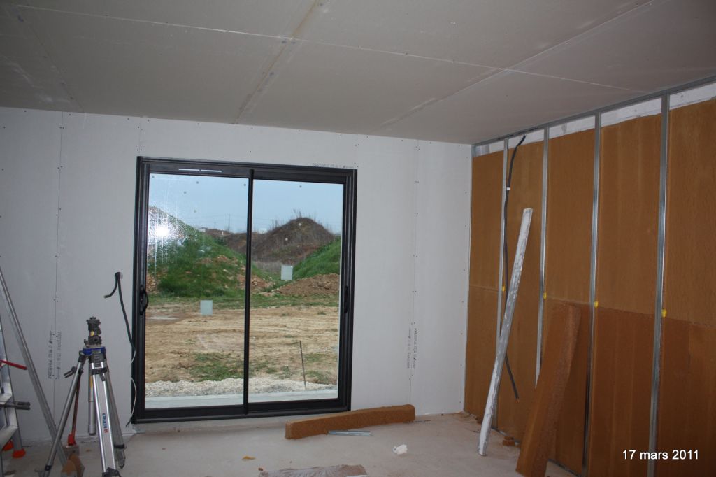 isolation des murs RDC