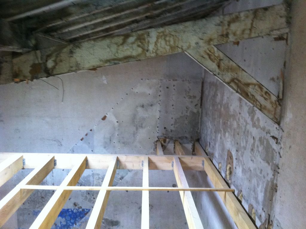 Vue sur la chambre de l'étage