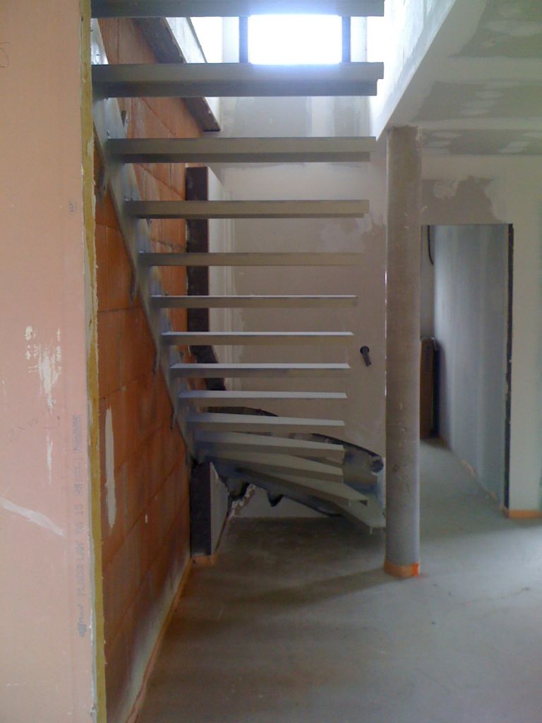 Structure de l'escalier