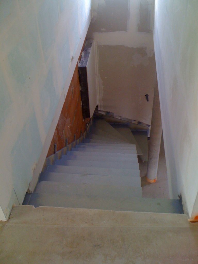 Structure de l'escalier