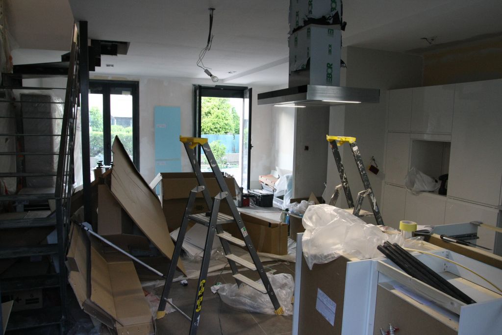 Installation hotte