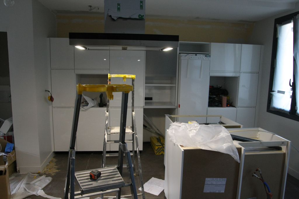 Installation hotte
