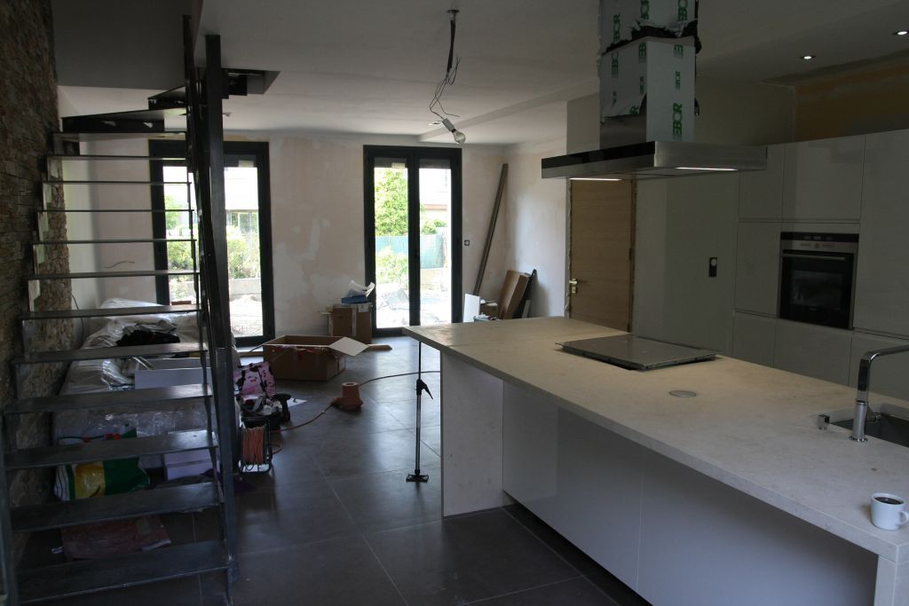 Installation du plan de travail