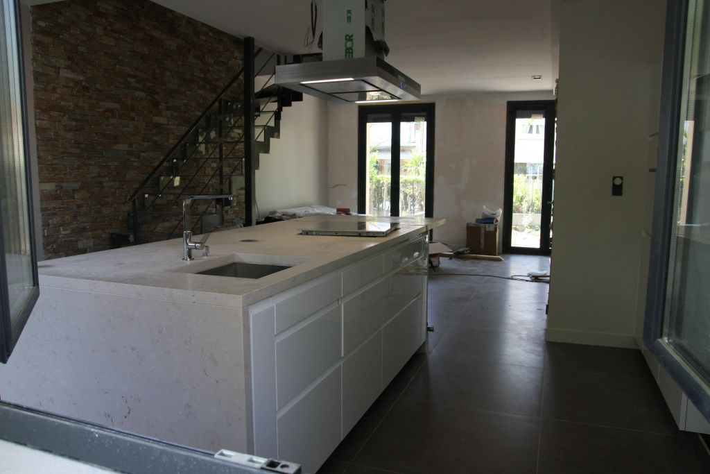 Installation du plan de travail