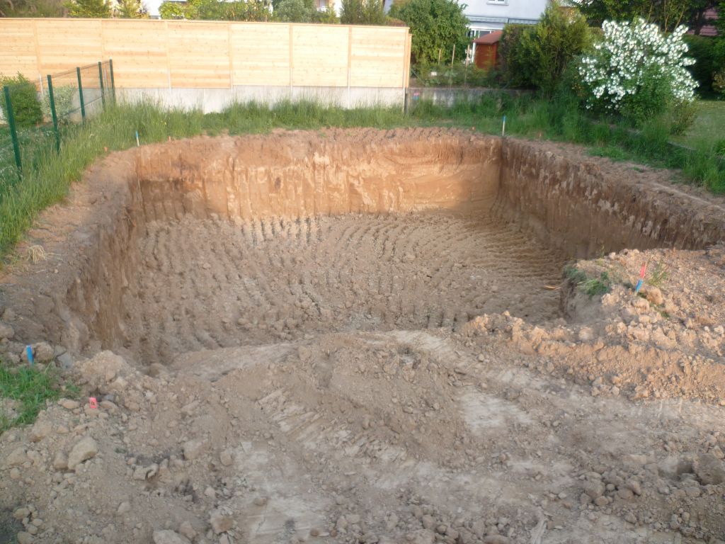 Excavation chez voisin terrain C