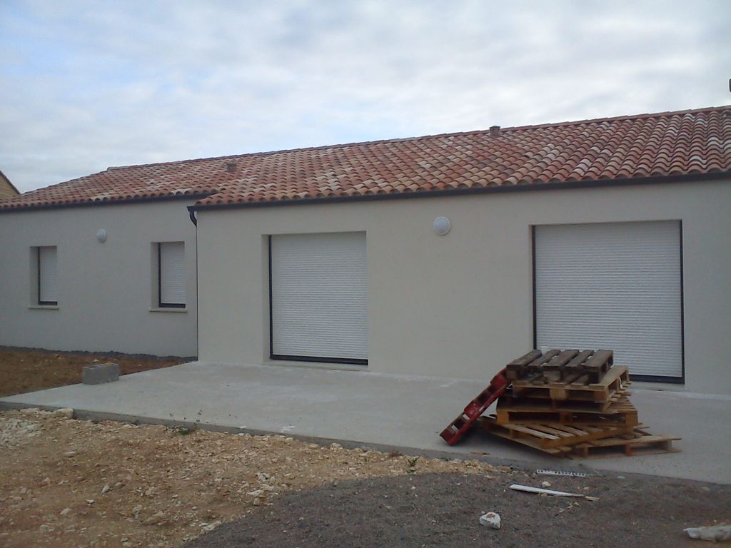 facade jardin volet