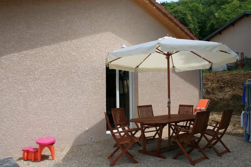 Enfin notre salon de jardin