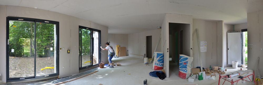 Phase cloisons terminée !