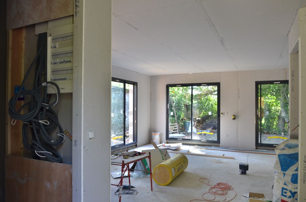 Vue en entrant.
<br />
Pose de la <a href=