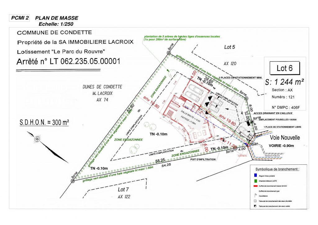 plan de masse