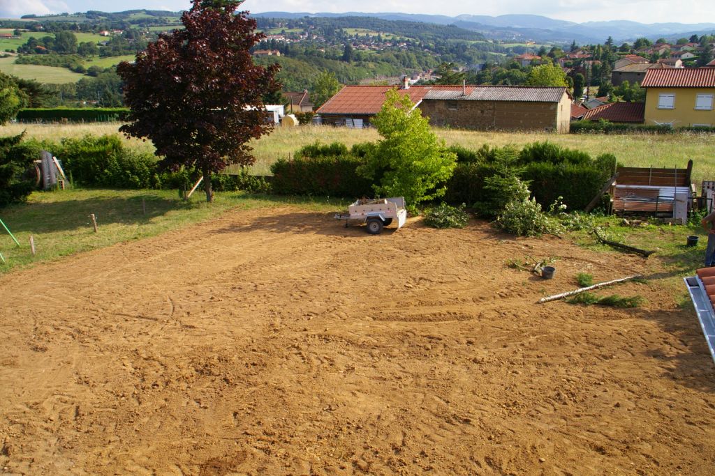 Remise en place des terres