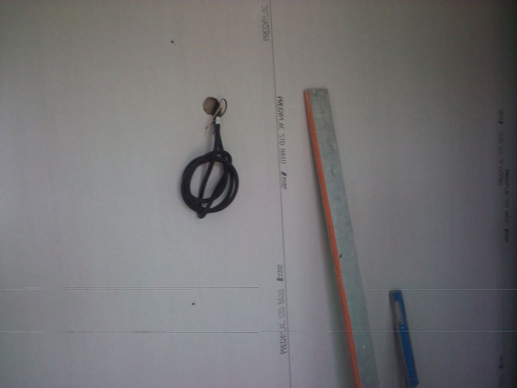 futur emplacement du themostat
