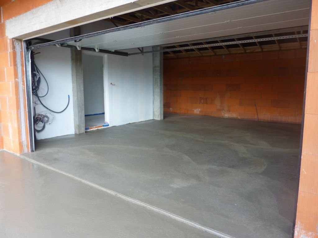 Dalle du garage