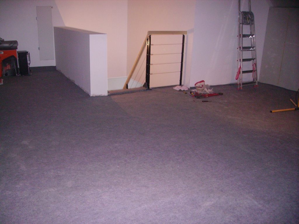 moquette combles