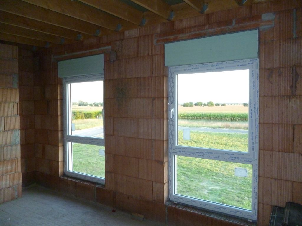 Fenêtres de la mezzanine - vue de l'intérieur