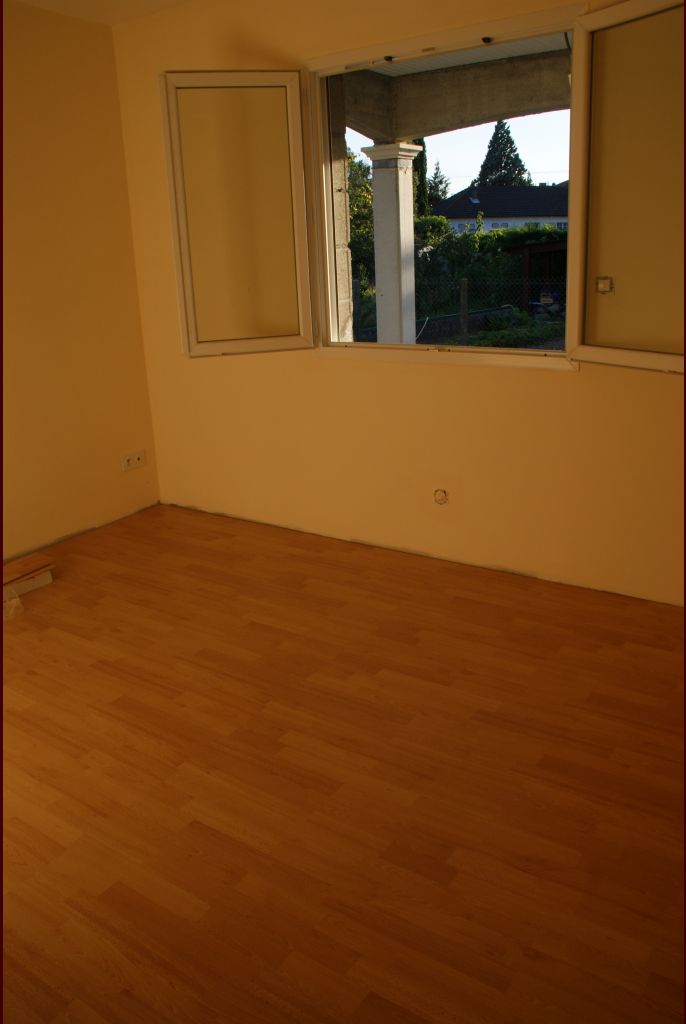Bureau - pose du parquet