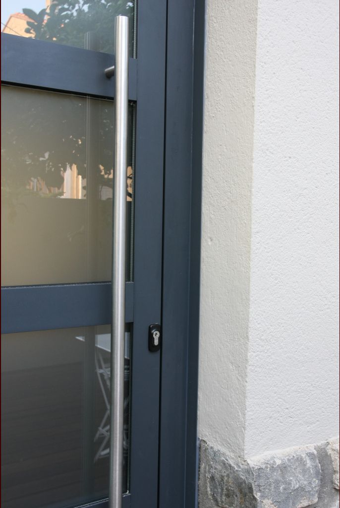 Détail porte d'entrée