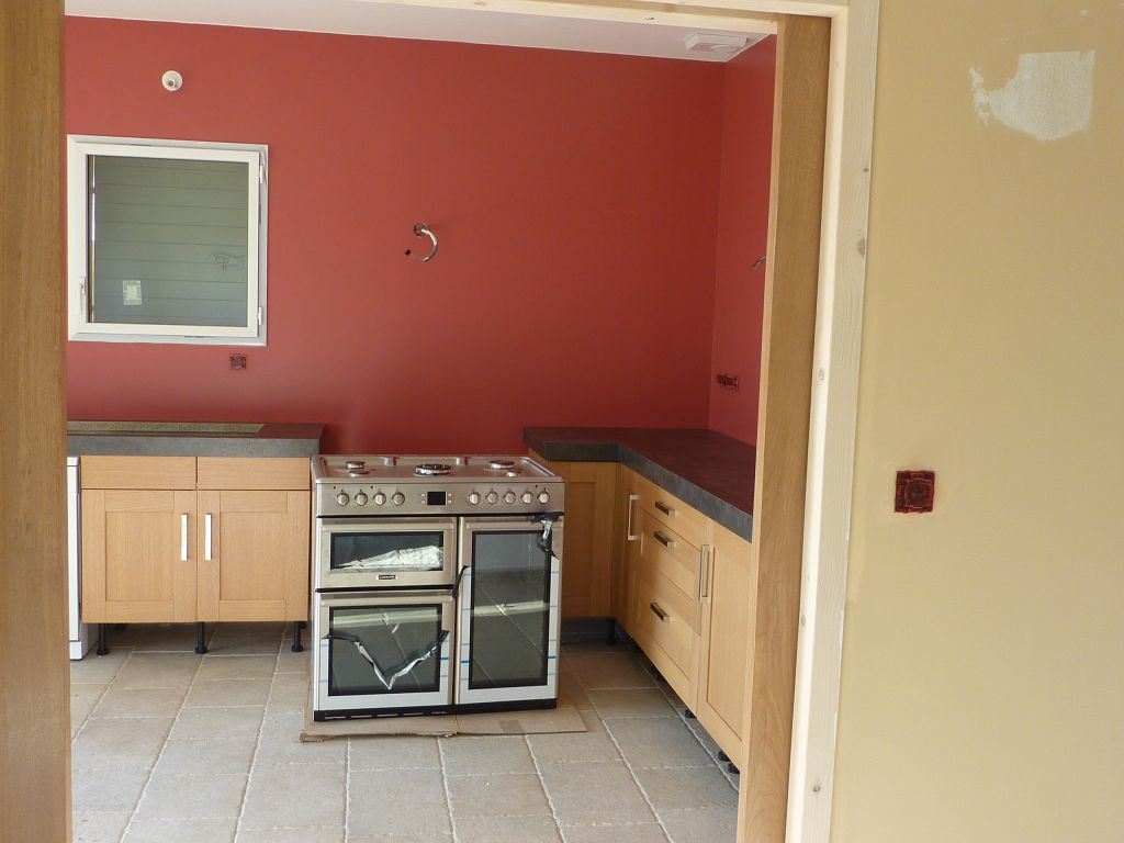 Cuisine en cours d'installation